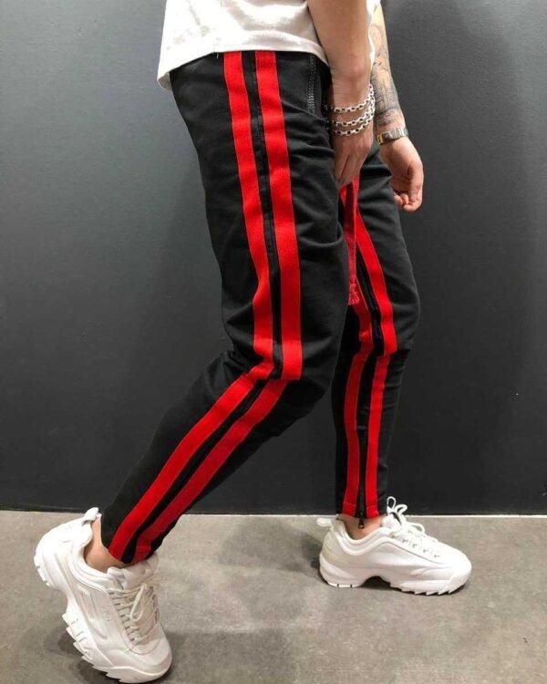 Men Sports Zipper Casual Pants - Image 6