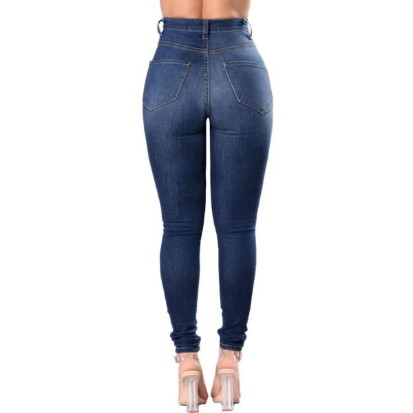 Women's ripped jeans pants - Image 2