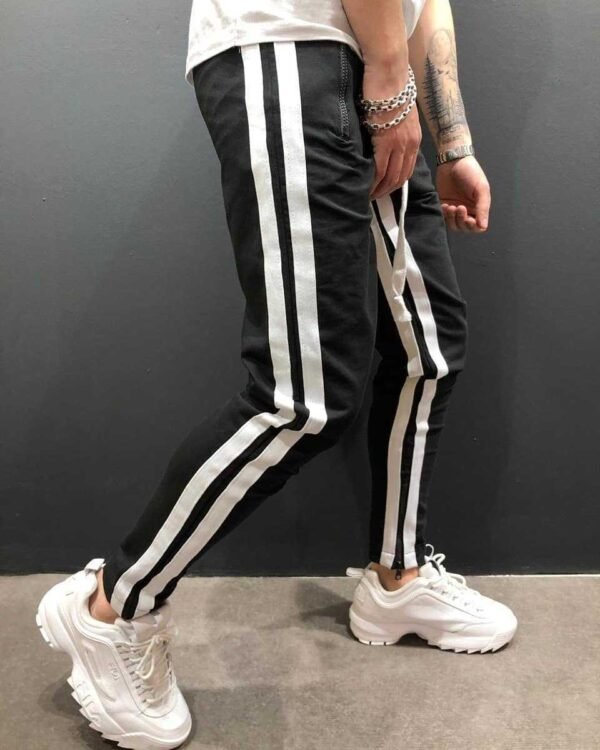 Men Sports Zipper Casual Pants - Image 5