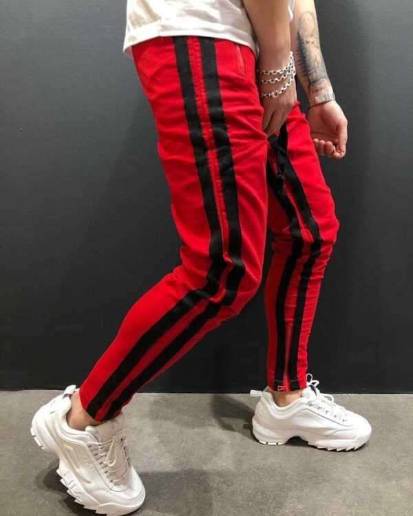 Men Sports Zipper Casual Pants - Image 10