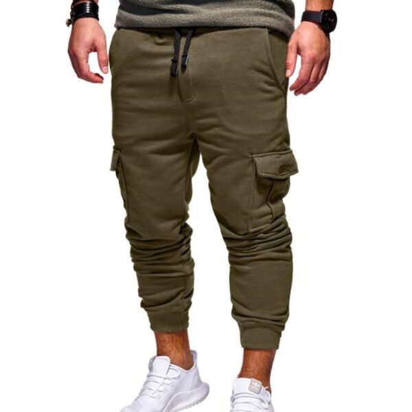 men sport jogger pants men sweatpants - Image 2