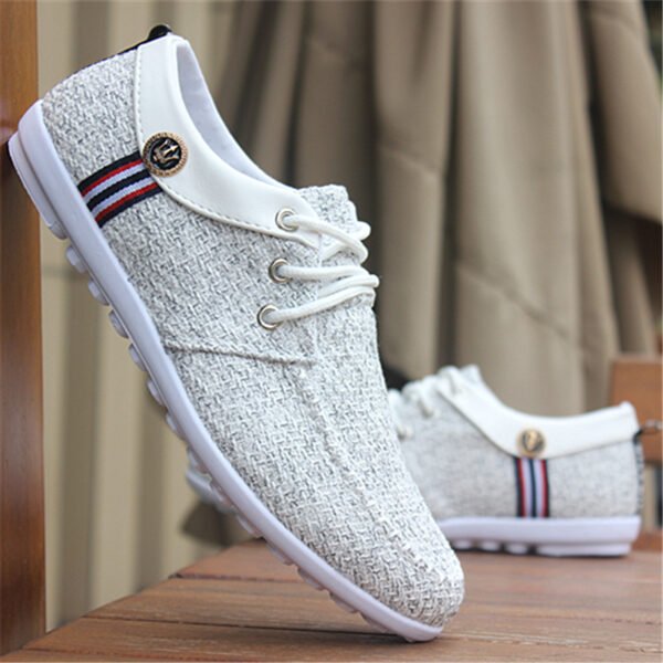 men Casual Shoes mens canvas shoes for men shoes men fashion Flats brand fashion - Image 5