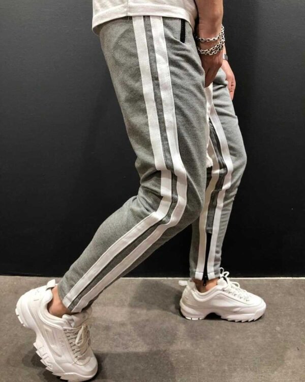 Men Sports Zipper Casual Pants - Image 7